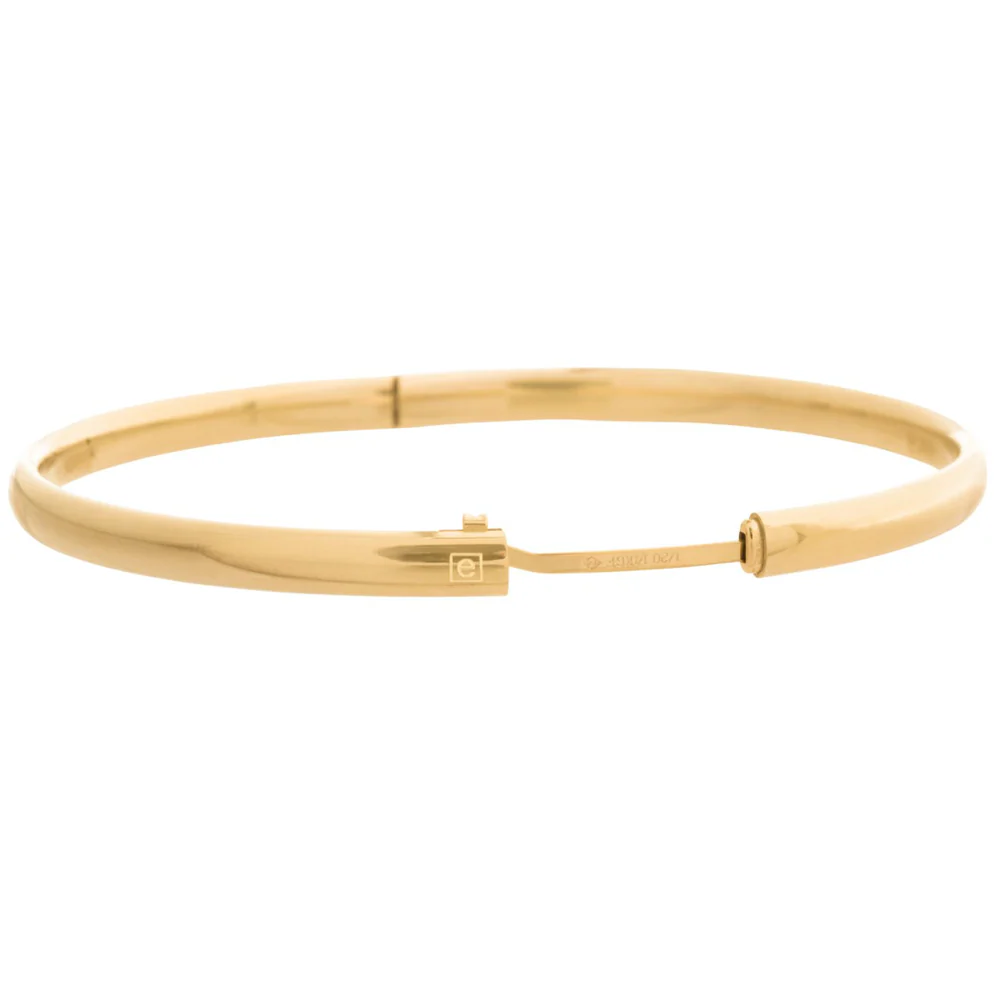 Cherish Gold Bangle Bracelet Small - Image 3