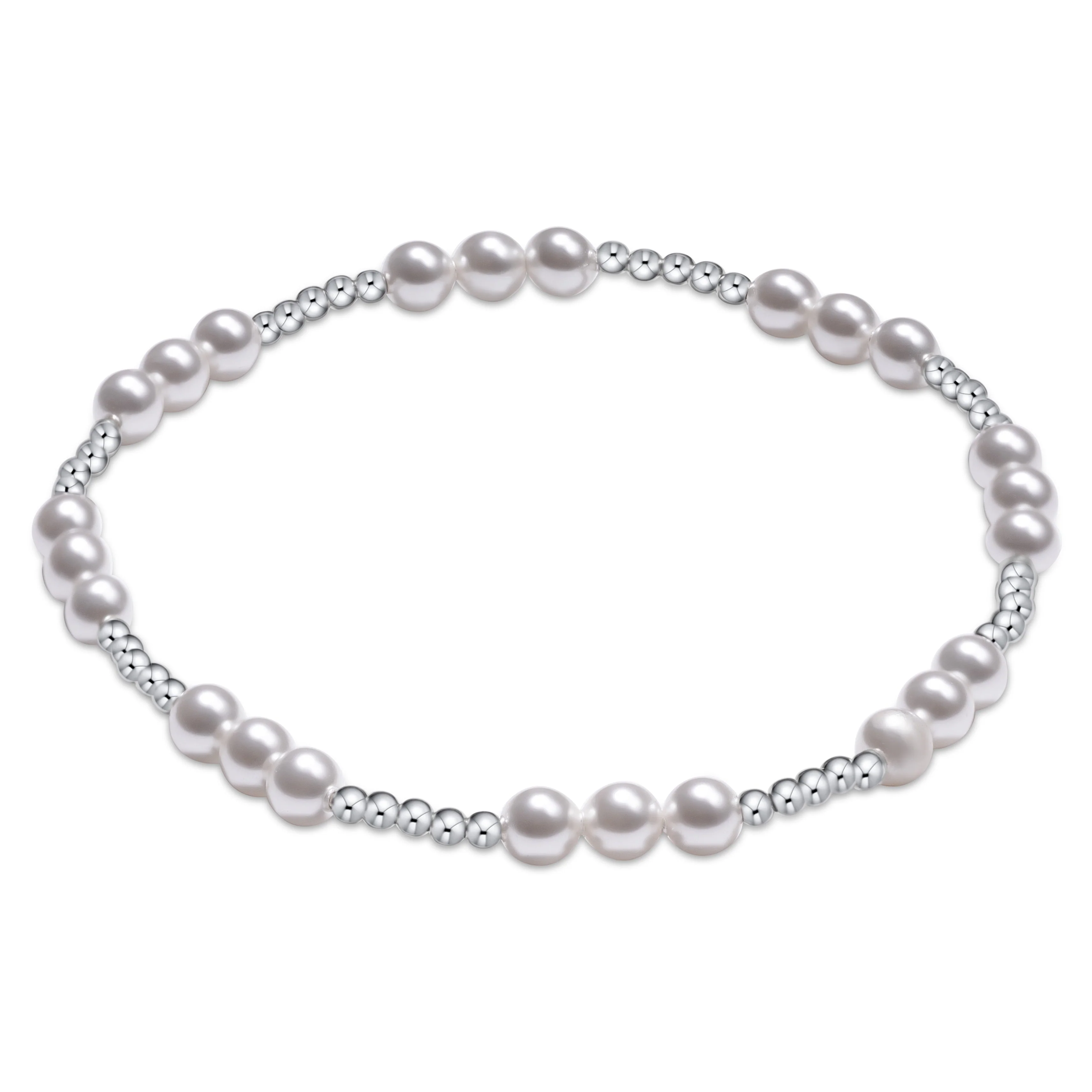 Joy Pearl 4mm Sterling Bracelet