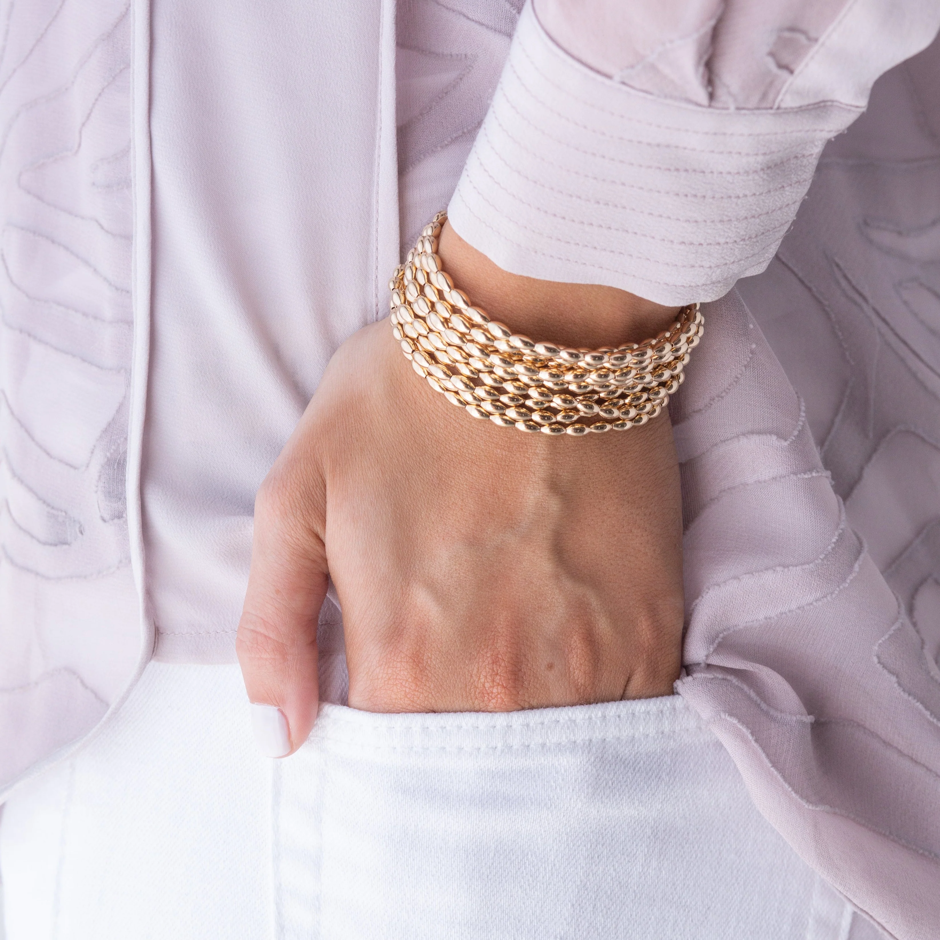 Harmony Small Gold Bracelet - Image 2